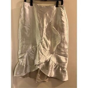 Topshop Ruffle Skirt Color Size